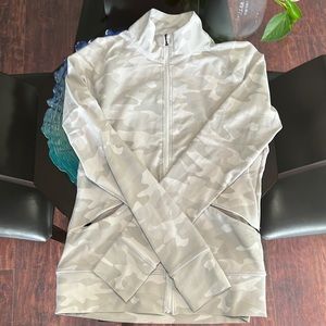 Lole camo athletic zip up jacket